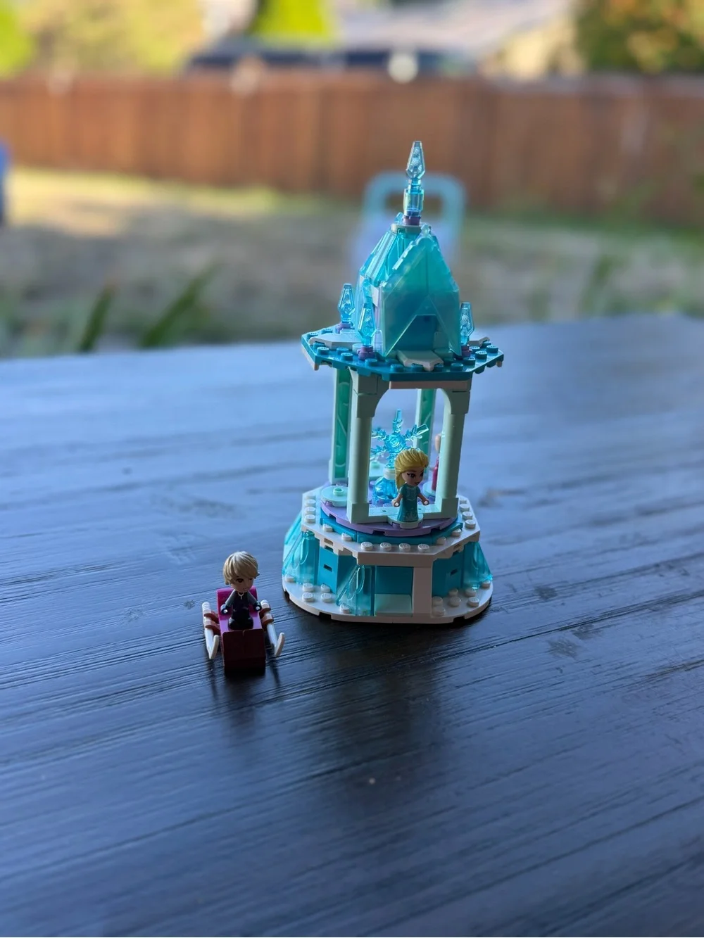 LEGO Disney Frozen Anna and Elsa’s Magical Carousel 43218 few items missed